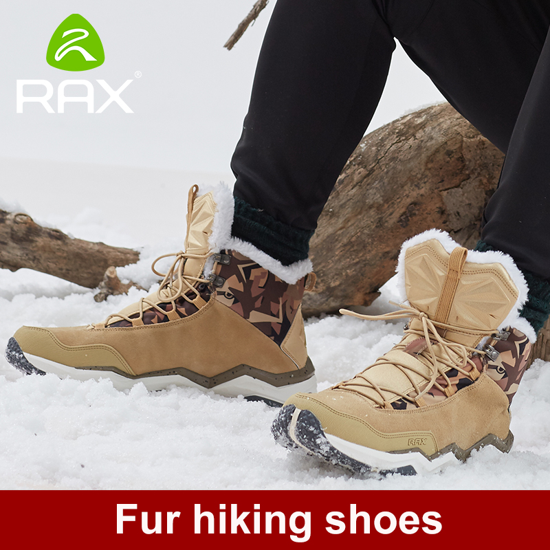 RAX Men's Winter Hiking Boots Mountain 