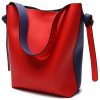 blue red