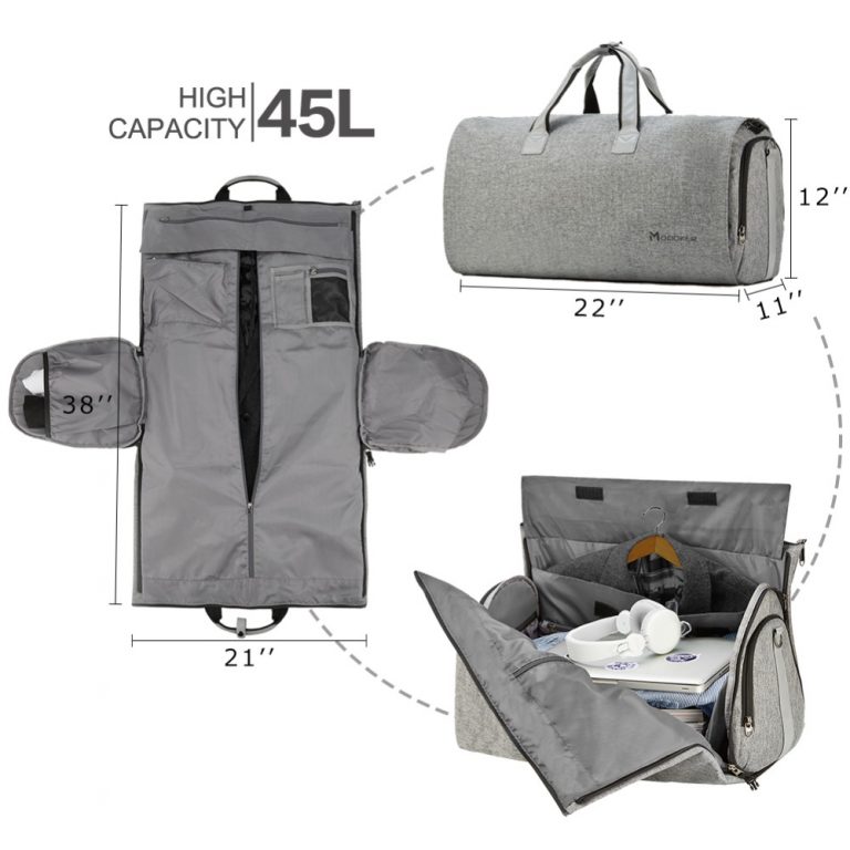 garment bag that holds 5 suits